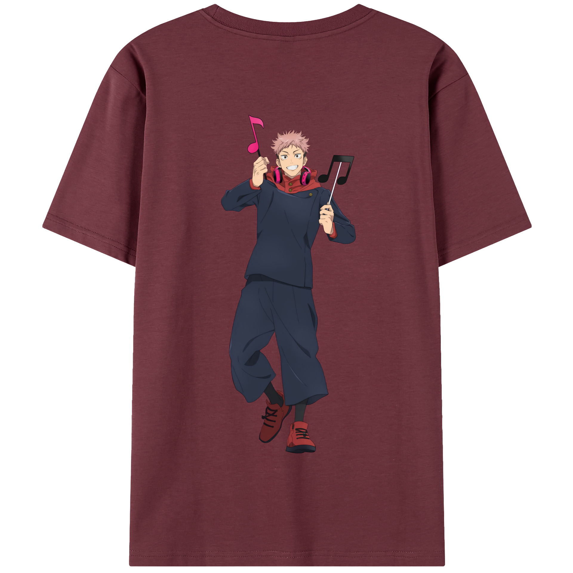 （画像用） 呪術廻戦 Jujutsu Kaisen 綿100％半袖Tシャツ（背面プリント）